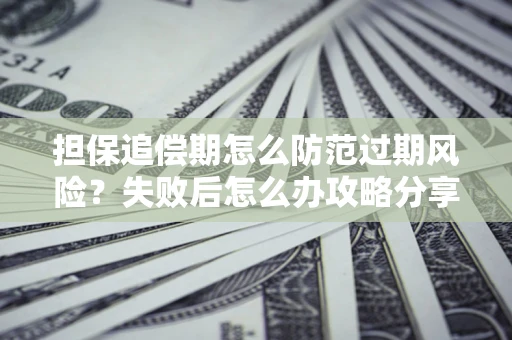 武汉担保追偿期怎么防范过期风险？失败后怎么办攻略分享