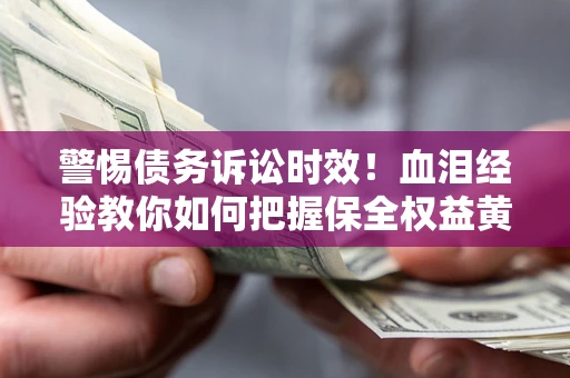 武汉警惕债务诉讼时效！血泪经验教你如何把握保全权益黄金期