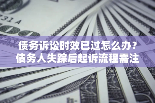 武汉债务诉讼时效已过怎么办？债务人失踪后起诉流程需注意什么？