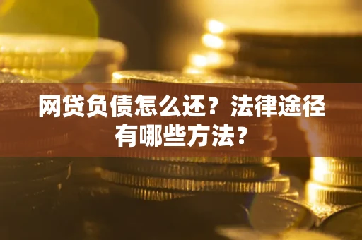 武汉网贷负债怎么还？法律途径有哪些方法？