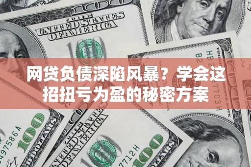 武汉网贷负债深陷风暴？学会这招扭亏为盈的秘密方案